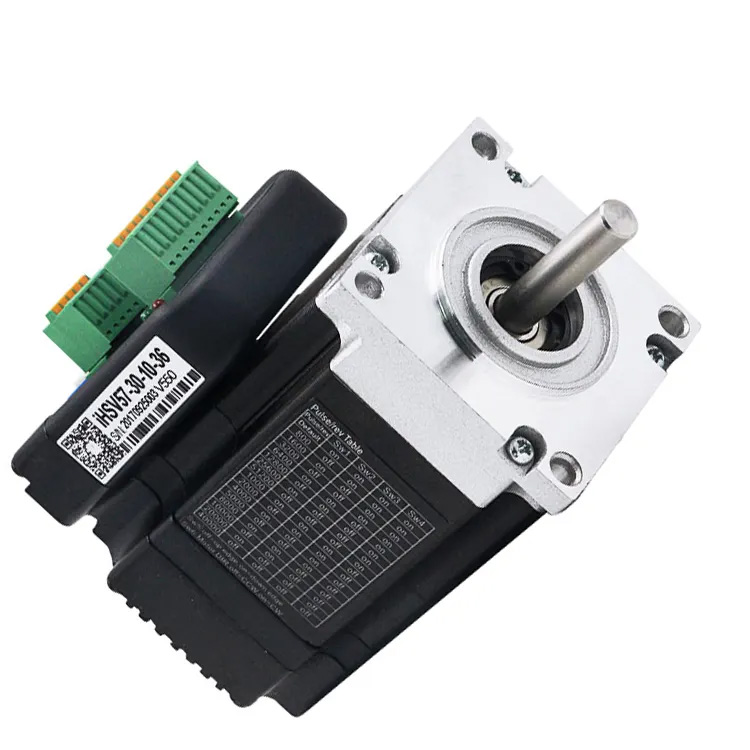 Nema 23 Integrated AC Servo Motor JMC iHSV57-30-10-36 100W 36V 0.29N.m 3.5A 3 Phase 3000RPM